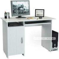 компьютерный стол милан-8 белый