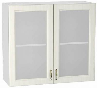 Шкаф верхний с 2-мя остекленными дверцами Виктория 800 (В800 + Ф-55)