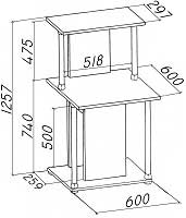 Схема стола КС 20-32 М1