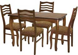 деревянный стул С1 Орех коричневый